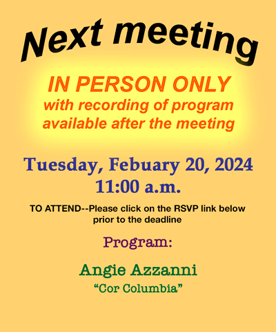 date for next meeting